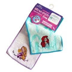 ディズニー ポケットタオル2枚組 ディズニー プリンセス 「シャイニーキャッスル」