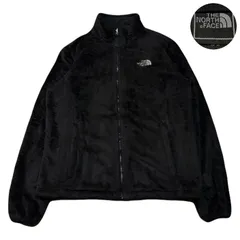 TheNorthFace ザノースフェイス FleeceJacket フリースジャケット 両面刺繍ロゴ Embroidery ワンポイント Polyester ポリエステル Drawcord ドローコード Black ブラック 黒 L