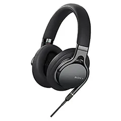 【中古】【非常に良い】ソニー ヘッドホン MDR-1AM2 B : ハイレゾ 密閉型 折りたたみ式 ケーブル着脱式/バランス接続 Φ4.4ケーブル同梱 リモコン/マイク付 2018年 360