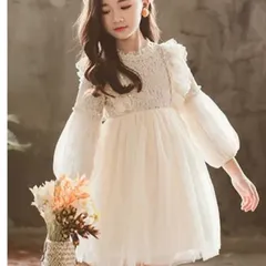 チュールワンピース