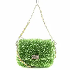 アンテプリマ ANTEPRIMA ルッケット ワイヤーバッグ ハンドバッグ ショルダーバッグ 3way チェーン 緑 グリーン PB10FA1623 /AN8