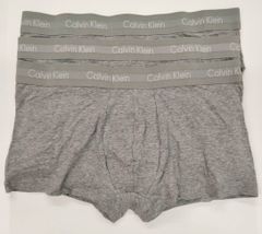 Calvin Klein(カルバンクライン)   ローライズボクサーパンツ グレイ 3枚セット メンズボクサーパンツ 男性下着 U2664