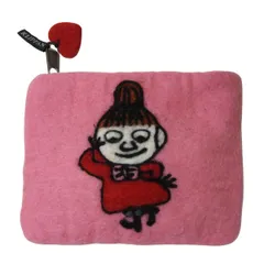 クリッパン KLIPPAN ポーチ ピンク MOOMIN ◆新品◆ リトルミイ ムーミン フェルトウール ハンドメイド 北欧 スウェーデン LITTLE MY ちびのミイ 化粧ポーチ コスメポーチ ケース 小物入れ コインケース 小銭入れ 財布 KP-333