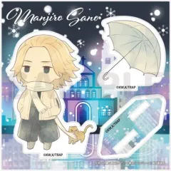 【中古】アクリルスタンド・アクリルパネル 佐野万次郎(聖夜決戦Ver.) 傘っこアクリルスタンドVol.3 「東京リベンジャーズ 聖夜決戦編」