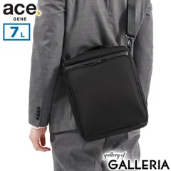 正規品5年保証 エースジーン ショルダーバッグ メンズ レディース 斜めがけバッグ ブランド ace.GENE 小さめ 大人 軽量 40代 50代 54554 ブラック(01)のサムネイル