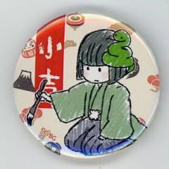 ヒジカタ君 缶バッジ 沖田総司 近藤勇 - メルカリ