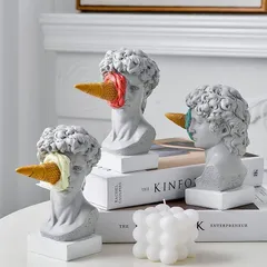 A02755 石膏アート　オブジェ　額付き　骨董品　インテリア　置き物 A02755 石膏アート オブジェ 額付き 骨董品 インテリア 置き物