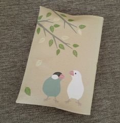 文鳥　TORINOS 　マルチケース　ブックカバー　お薬手帳　 母子手帳入