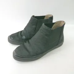 ■ MODE ET JACOMO シンプル カジュアル ショート丈 サイドゴアブーツ サイズ23.5 ブラック レディース E  【1404240025721】