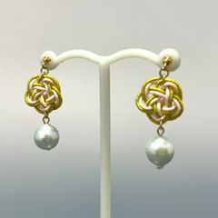 あこや真珠ピアス　着物・和装ピアス/EP119Y（P2200）