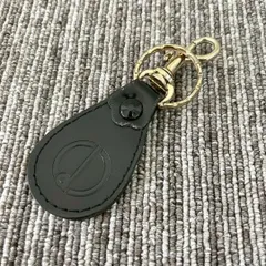 新品 未使用品✨ ダンヒル キーホルダー レザー カーボン調 ブラック cgkey0754nicbnf_1.jpg