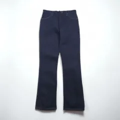 RUSTLER ( Wrangler ) 90年代 リジッド フレア デニムパンツ ジーンズ L インディゴ ブーツカット 87620NV