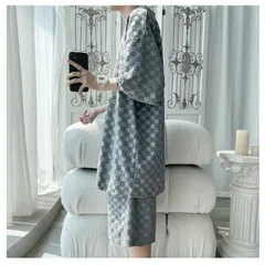 ジャージ メンズ 上下セット セットアップ Tシャツ ハーフパンツ 半袖 スウェット 夏 ルームウェア 部屋着 スポーツウエア ジム トレーニングウェア x3hY182