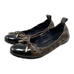 美品★ルイヴィトン　モノグラム　バレエシューズ　フラットシューズ　サイズ36 2025年最新】LOUIS VUITTON レディース フラットシューズ