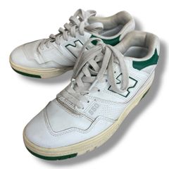 NEW BALANCE BB550SWB ニューバランス BB550SWB BB550SWB 白・緑 ホワイト・グリーン white・green 24.5cm レディース ニューバランス スニーカー 靴 シューズ プラスエスW-No.239