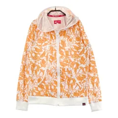 サイズ：1 NEW BALANCE GOLF ニューバランス  ジップパーカー ロゴ×総柄 オレンジ系 [240101337821] ゴルフウェア レディース ストスト