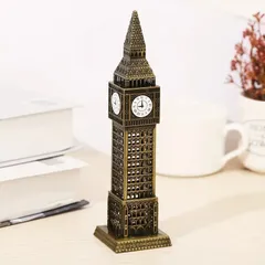 英国ビッグベン アルミ合金製 高さ35.5センチ 置物 美品