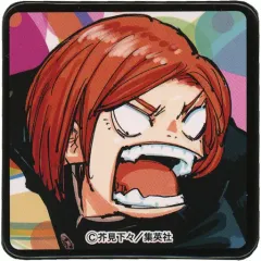 【中古】バッジ・ピンズ 釘崎野薔薇(口開き) 「呪術廻戦 スクエア缶バッジコレクション 第1弾」