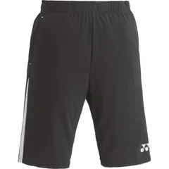 【新品・5営業日で発送】YONEX ヨネックス ユニトレーニングトップハーフパンツ (FW6007) 色 : ブラック／シルバー サイズ : S 