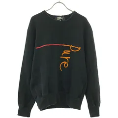black market COMME des GARCONS ブラックマーケットコムデギャルソン AD2021 バックロゴプリントクルーネックスウェットトレーナー OH-T112 ブラック Mのサムネイル