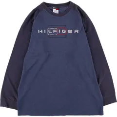 古着 90年代 トミーヒルフィガー TOMMY HILFIGER ロングTシャツ ロンT メンズXL相当 ヴィンテージ/eaa538100
