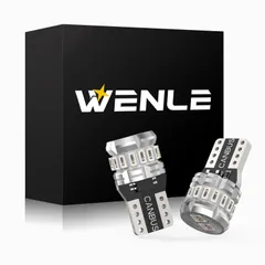 WENLE(ウエンレ) T10 led バルブ ブルー 爆光 ライセンスランプ ポジション テールランプ コーナーランプ ターンシグナルランプ ルームランプ DC12V車用 全方向照射 無極性 2個入のサムネイル