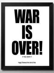 WEB限定デザイン WAR IS OVER Kurryアート | jbkeding.com