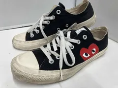 CONVERSE×COMME DE GARSONS コンバース コムデギャルソン 1CK712 スニーカー ブラック サイズ26