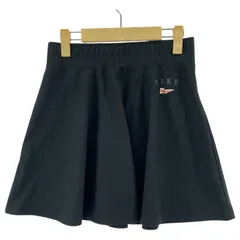 NIKE ナイキ ワンポイント刺繡 ミニスカート sizeS/ブラック