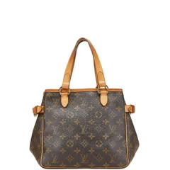 ルイ ヴィトン モノグラム バティニョール ハンドバッグ トートバッグ M51156 ブラウン PVC レザー レディース LOUIS VUITTON【1-0215114】