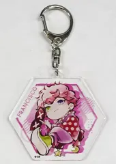 【中古】キーホルダー Francisco アクリルキーホルダー 「DMMスクラッチ! Crazy Raccoon スクラッチ第三弾」 D-8賞