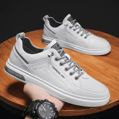☆ ホワイト ☆ 44(27cm) ☆ メンズ スニーカー pmycmenshoes04 カジュアルシューズ メンズ 6-8cm スニーカー インヒールスニーカー 厚底靴 厚底スニーカー 靴 厚底 インヒール 底上げ靴 厚底ヒール 運動靴 ローカットのサムネイル
