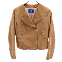 美品✨️ブルーレーベルクレストブリッチ ダブルライダースジャケット ウール 2025年最新】BLUE LABEL CRESTBRIDGE レザージャケット