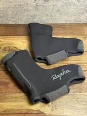 JD196 ラファ Rapha NEVER RIDE WITHOUT OVERSHOES シューズカバー 黒 Sのサムネイル