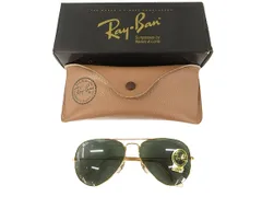 レイバン RAY BAN B&L ボシュロム クラシックメタル ティアドロップ サングラス USA製 L0205 ゴールド ☆AA★