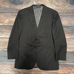 Aquascutum  アクアスキュータム　テーラードジャケット　ストライプ柄