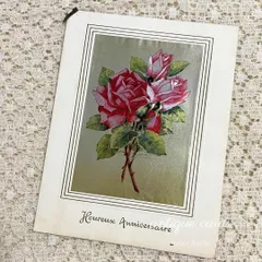 2025年最新】薔薇のアンティークポストカードの人気アイテム