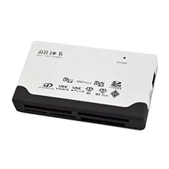 6in1 メモリーカードリーダー ライター USBケーブル付 micro SD MMC SDHC CF メモリースティック XD 読み書き[定形外郵便、送料無料]mer001