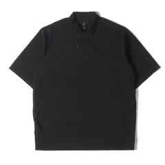 極美品 teatora ポロシャツ DOCTROID ブラック TEATORA/テアトラ】Capslesnap Polo Shirt - DOCTOROID