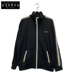 【極美品】CELINE トリオンフ トラック スーツ ジャケット ジャージ 最適な材料 CELINE 24-25AW トリオンフ トラックスーツ
