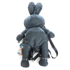 ステラマッカートニー STELLA McCARTNEY タグ付き レスポートサック LeSportsac コラボ BUNNY RUCKSACK リュックサック バックパック うさぎ型 ダークグレー 鞄 ■SM1のサムネイル
