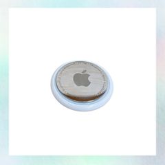1個 Apple AirTag 純正  動作品 初期化済み エアタグ NO.Y3034