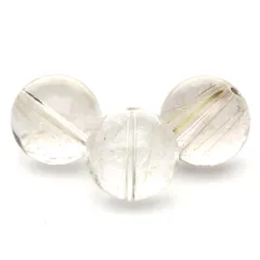 1粒売り ゴールドルチルクォーツ ルチルクォーツ 5mm パワーストーン バラ売り 天然石 パワーストーン ばら売り ビーズ 穴あ