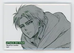 【中古】バッジ・ピンズ リヴァイ(上半身) 「進撃の巨人 WIT STUDIO スクエア缶バッジコレクション 第2弾」
