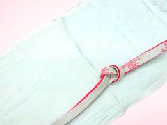 【京松】リサイクル着物 和装小物 帯締め帯揚げセット 高麗組 金糸 菊地紋 帯締 帯揚 kyo7w06-533