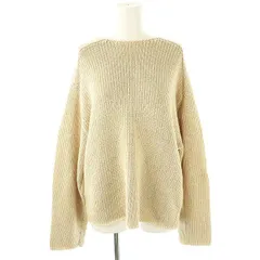 プラージュ Plage 25SS COTTON TAPE YARN プルオーバーニット セーター アイボリー /DO ■OSのサムネイル