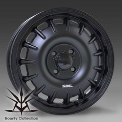 Bounty Collection 新品 アルミホイール Noel ノエル マットブラック 14インチ 14×5.0 +30 100-4H 1本より プロボックス クロスビー ルーミー シエンタ