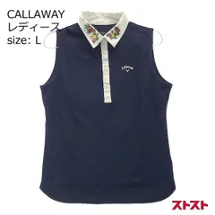CALLAWAY キャロウェイ ノースリーブポロシャツ ネイビー系 L [240001976419] [240001976419]#のサムネイル