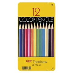 トンボ鉛筆 色鉛筆 CB-NQ12C 1セット