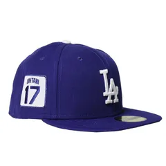 ニューエラ：[59FIFTY] LOS ANGELES DODGERS - SHOHEI OHTANI キャップ (大谷翔平/ドジャース/OHTANI 17)【MLB公式ライセンス商品】